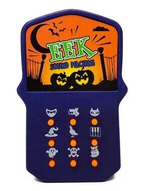 Halloween 'EEK' Sound Machine - Choose 1 🖤💜🧡